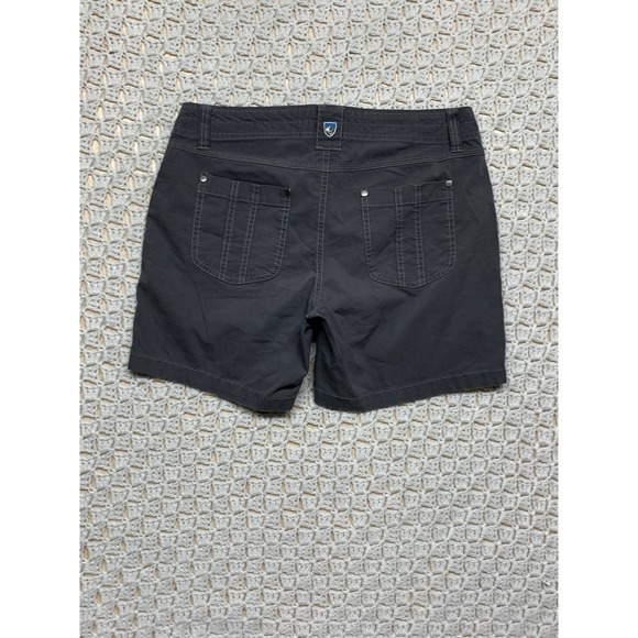 Kuhl Hiking Shorts Women Sz 6 Gray Pockets Vacation Camping 6"Inseam - Picture 1 of 12